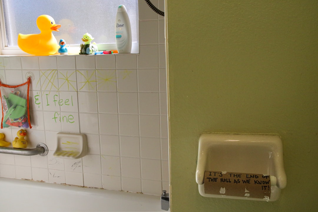 Photo bathroom wall preparation